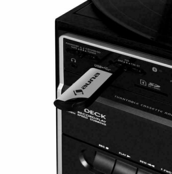 Sistema audio domestico Auna 388-BT Nero - 3