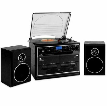 Système audio domestique Auna 388-BT Noir - 7