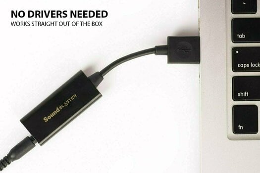USB audio prevodník - zvuková karta Creative Sound Blaster Play! 3 - 2