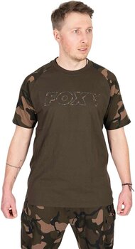 Angelshirt Fox Angelshirt Khaki/Camo Outline T-Shirt - 3XL - 2