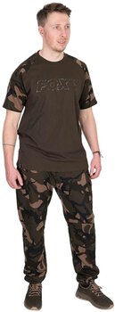 T-Shirt Fox T-Shirt Khaki/Camo Outline T-Shirt - 3XL - 3