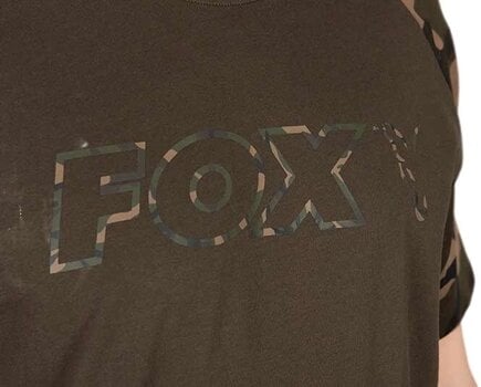 Тениска Fox Тениска Khaki/Camo Outline T-Shirt - 3XL - 8