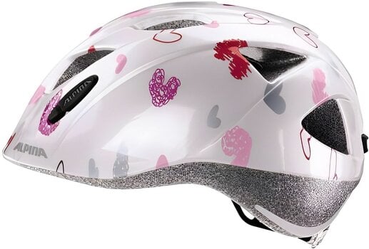 Kid Bike Helmet Alpina XIMO White Heart XS Kid Bike Helmet - 4