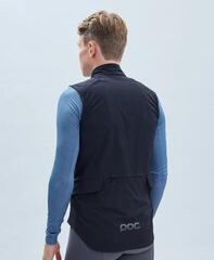 Cycling Jacket, Vest POC All-Weather Vest Uranium Black M - 3