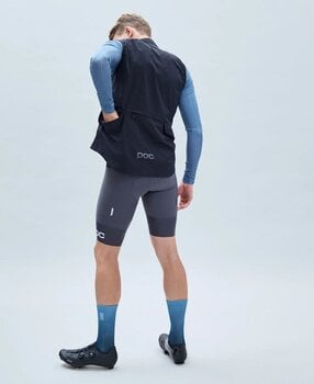 Cycling Jacket, Vest POC All-Weather Uranium Black M Vest - 6