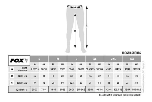 Horgásznadrág Fox Horgásznadrág LW Camo Jogger Short - L - 16