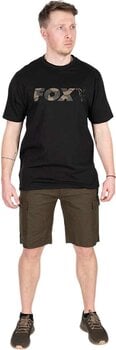 T-paita Fox T-paita Black/Camo Logo T-Shirt - 2XL - 8