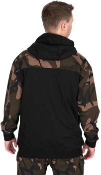 Huvtröja Fox Huvtröja LW Black/Camo Split Zip Hoody - S - 3