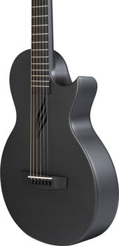 Folk-guitar Cascha Carbon Fibre Acoustic Guitar Black Matte - 6