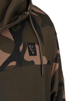 Huvtröja Fox Huvtröja LW Khaki/Camo Split Zip Hoody - S - 7