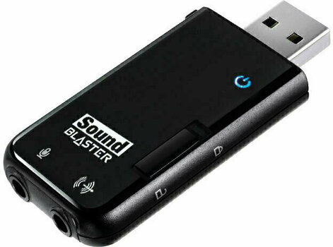 USB audio prevodník - zvuková karta Creative Sound Blaster X-Fi Go! PRO - 2