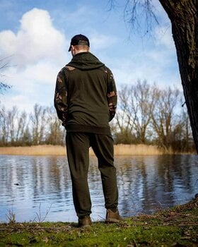 Sweat à capuche Fox Sweat à capuche LW Khaki/Camo Split Zip Hoody - S - 13