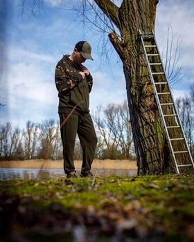 Hættetrøje Fox Hættetrøje LW Khaki/Camo Split Zip Hoody - S - 15