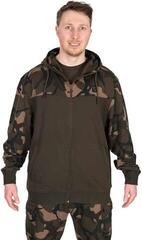 Mikina Fox LW Khaki/Camo Split Zip Hoody - - 1