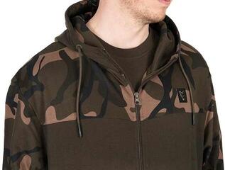 Mikina Fox LW Khaki/Camo Split Zip Hoody - - 3