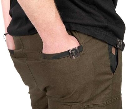 Horgásznadrág Fox Horgásznadrág LW Khaki Combat Short - S - 5