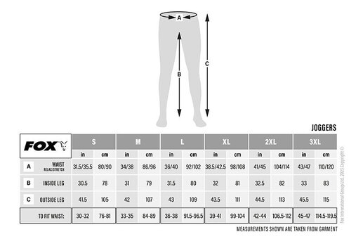 Horgásznadrág Fox Horgásznadrág LW Camo Joggers - S - 18