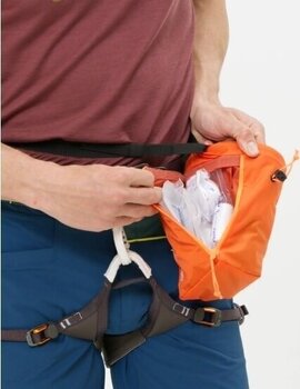 Bag and Magnesium for Climbing Ortovox First Aid Rock Doc Chalk Bag Burning Orange - 4