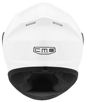 Helm CMS GP4 Plain ECE 22.06 Artic White M Helm - 3