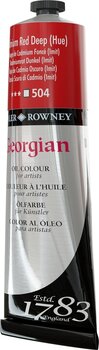Oil colour Daler Rowney Georgian Oil Paint Cadmium Red Deep Hue 225 ml 1 pc - 3