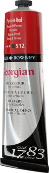 Oil colour Daler Rowney Georgian Oil Paint Pyrrole Red 225 ml 1 pc - 3