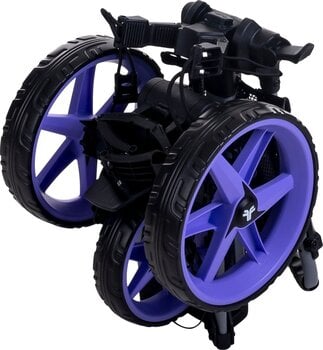 Ročni voziček za golf Fastfold Square Grey/Purple Ročni voziček za golf - 2