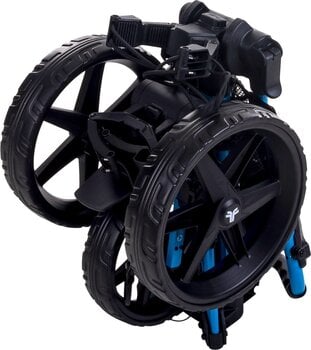 Ročni voziček za golf Fastfold Square Aqua/Black Ročni voziček za golf - 2