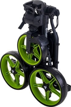 Manuální golfové vozíky Fastfold Slim Charcoal/Green Manuální golfové vozíky - 2