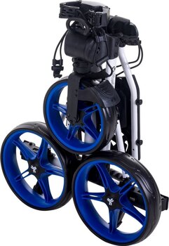 Ročni voziček za golf Fastfold Slim White/Cobalt Ročni voziček za golf - 2