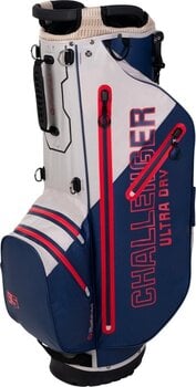Golf Bag Fastfold Challenger Golf Bag Navy/Sand/Red - 2