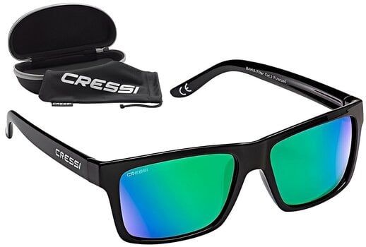 Briller til lystsejlere Cressi Bahia Black/Green/Mirrored Briller til lystsejlere - 5