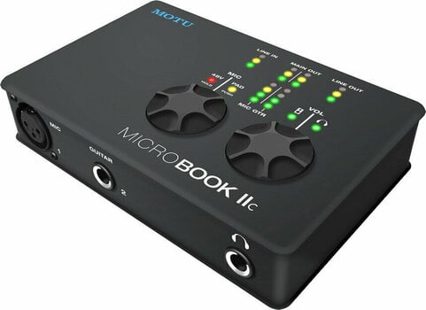 USB audio prevodník - zvuková karta Motu MicroBook IIc - 3