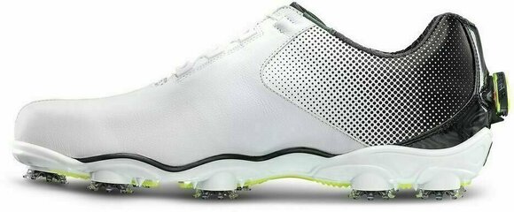 Chaussures de golf pour hommes Footjoy DNA Helix BOA Blanc-Noir 40,5 - 4