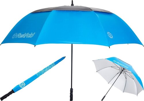 Regenschirm Fastfold Umbrella Highend Blue/Grey UV Protection - 2