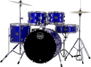Batterie acoustique Mapex CM5044FTCIB Comet Indigo Blue Batterie acoustique - 1
