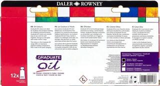 Tempera ad olio Daler Rowney Graduate Set di colori ad olio 12 x 22 ml - 1