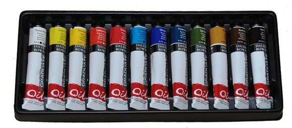 Tempera ad olio Daler Rowney Graduate Set di colori ad olio 12 x 22 ml - 5