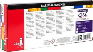 Peinture à l'huile Daler Rowney Graduate Ensemble de peintures à l'huile 24 x 22 ml - 3