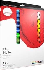 Tempera ad olio Daler Rowney Simply Set di colori ad olio 24 x 12 ml - 2