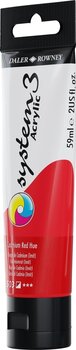 Tinta acrílica Daler Rowney System3 Tinta acrílica Cadmium Red Hue 59 ml 1 un. - 3