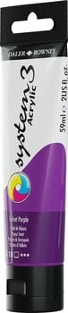 Tinta acrílica Daler Rowney System3 Tinta acrílica Velvet Purple 59 ml 1 un. - 3