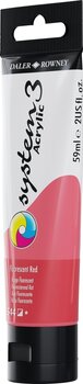 Acrylic Paint Daler Rowney System3 Acrylic Paint Fluorescent Red 59 ml 1 pc - 3