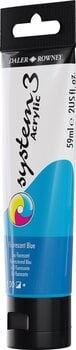 Farba akrylowa Daler Rowney System3 Farba akrylowa Fluorescent Blue 59 ml 1 szt - 3