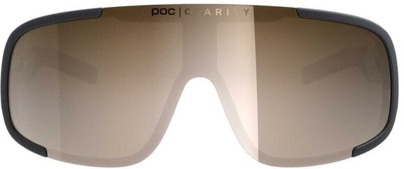 Gafas de ciclismo POC Aspire Uranium Black/Clarity Trail Partly Sunny Silver Gafas de ciclismo - 2