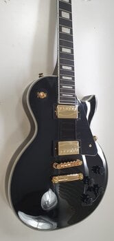 Elektrická gitara Epiphone Les Paul Custom Ebony Elektrická gitara (Poškodené) - 2