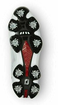Chaussures de golf pour hommes Footjoy Hyperflex II Blanc-Noir 40 - 4