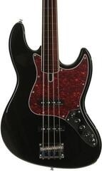 Fretless E-Bass Sire Marcus Miller V7 Alder-4 FL 2nd Gen Black Fretless E-Bass - 2