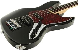 Fretless E-Bass Sire Marcus Miller V7 Alder-4 FL 2nd Gen Black Fretless E-Bass - 3