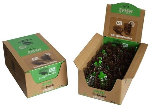 Fishing Lead, Feeder ZFISH ECO Square 30 g Feeder - 6