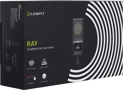 Microfon cu condensator pentru studio LEWITT RAY Microfon cu condensator pentru studio - 8